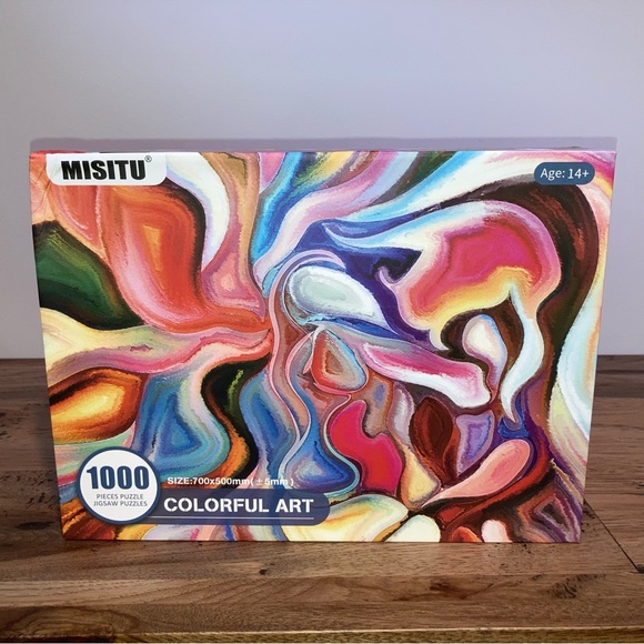 3 for $10 - 1000 Piece Colourful Art Jigsaw Puzzle - Misitu - Picture 1 of 5